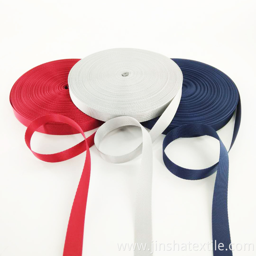 15mm 20mm 25mm 32mm 38mm 50mm flat webbing Hot Sale Imitation Nylon Webbing Custom Webbing